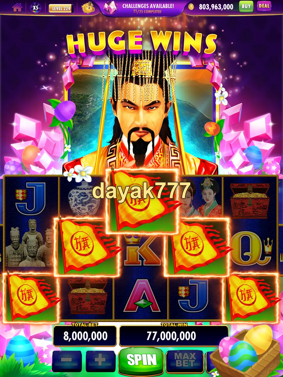 dayak777 Tangkapan Layar Resmi APK